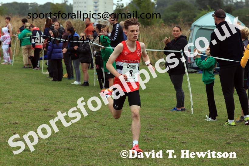 Boys and Girls Under-15s, 2024 Sunderland XC Relays.  Photo: David T. Hewitson/Sports for All Pics